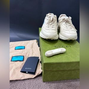 Gucci Rhyton X Disney Donald Duck Shoes